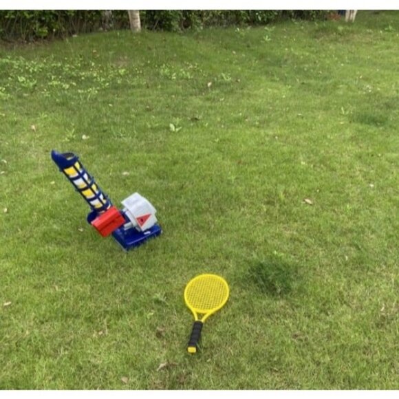 Kid 2 in 1 RC Baseball & Tennis Pitching Machine Automatic Pitcher Ball Launcher - Picture 1 of 2